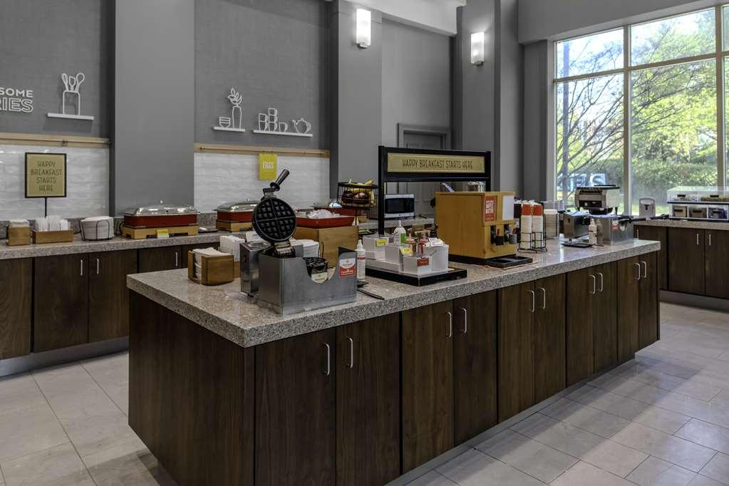 希尔顿欢朋套房酒店-里根国家机场水晶城 阿林顿 餐厅 照片